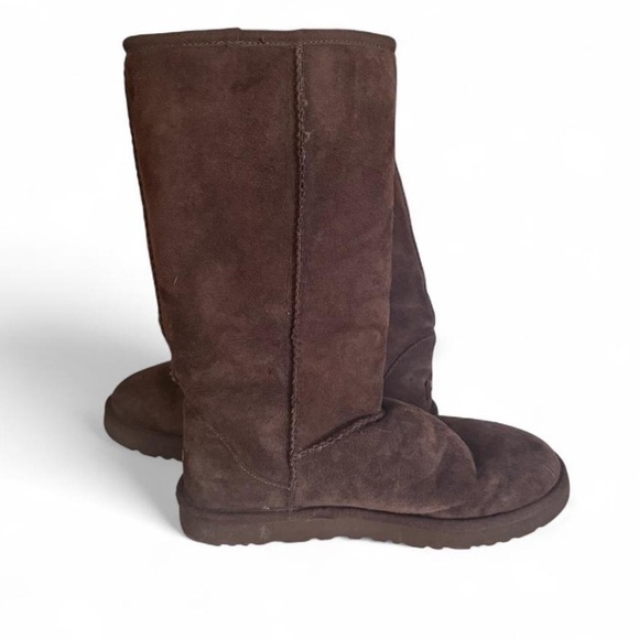 Chocolate Brown Tall Ugg Boots - Picture 6 of 9